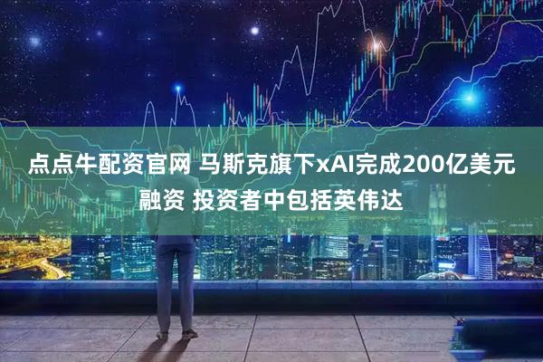 点点牛配资官网 马斯克旗下xAI完成200亿美元融资 投资者中包括英伟达