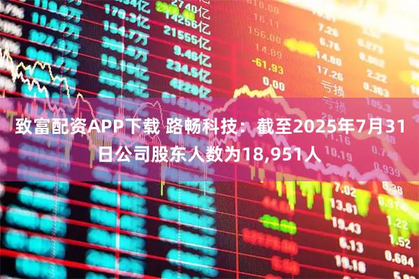 致富配资APP下载 路畅科技：截至2025年7月31日公司股东人数为18,951人